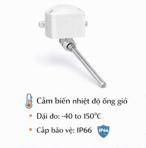 Cảm biến nhiệt độ ống gió