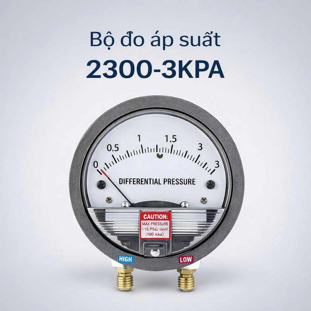 Bộ đo áp suất 2300-3KPA