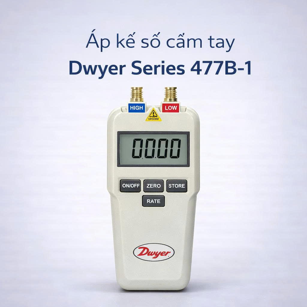 Áp kế số cầm tay Dwyer Series 477B-1