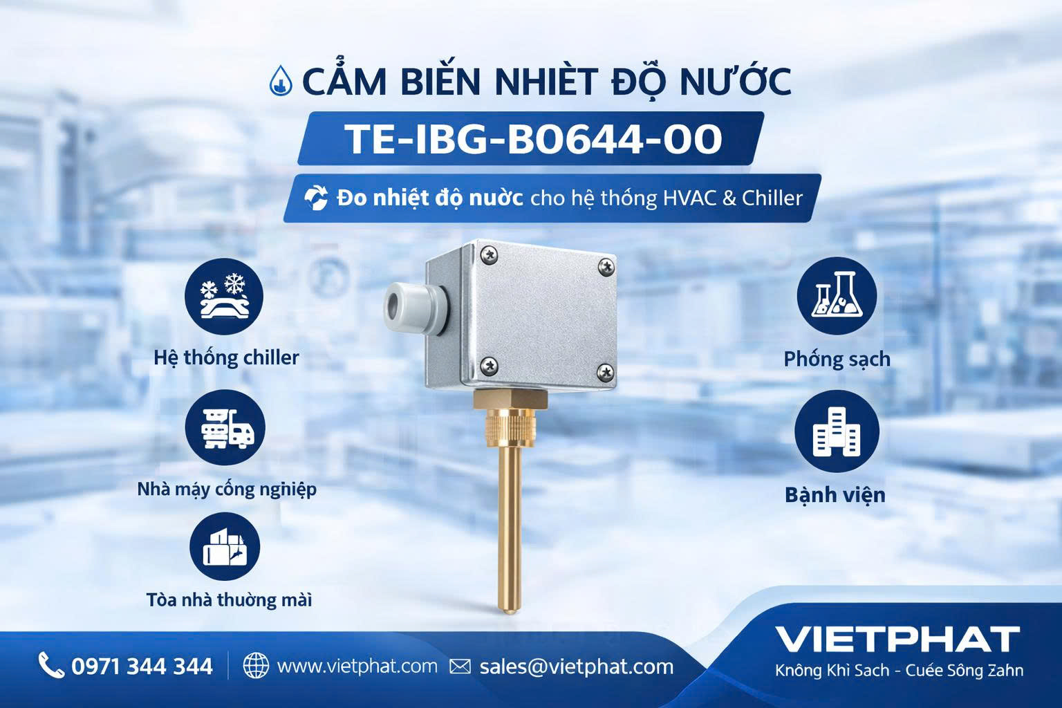Cảm biến nhiệt độ nước TE-IBG-B0644-00