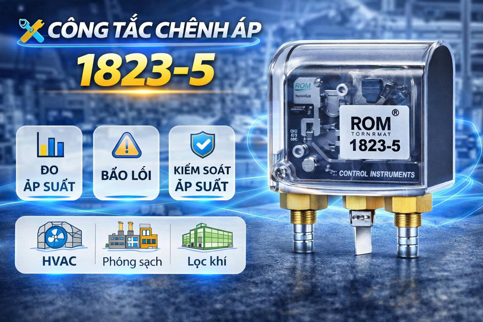 Công tắc chênh áp 1823-5