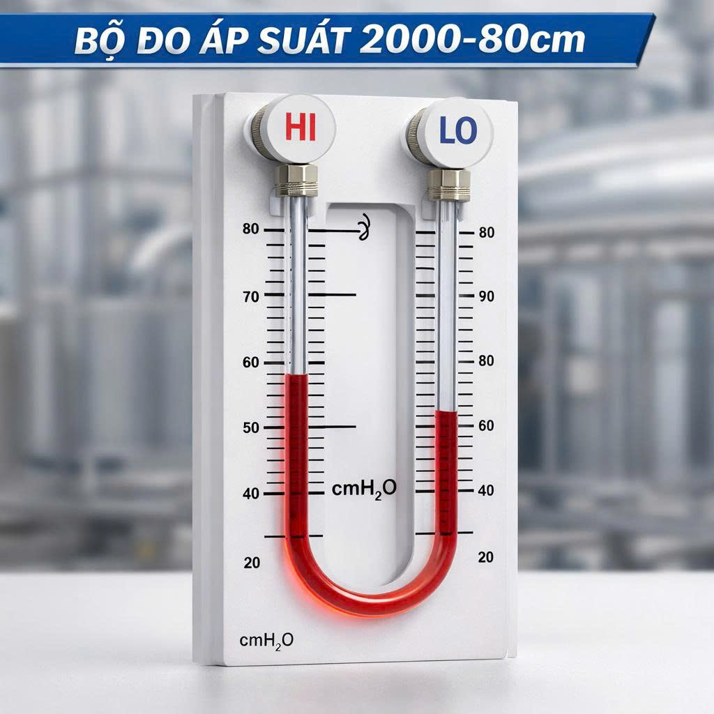 Bộ đo áp suất 2000-80cm