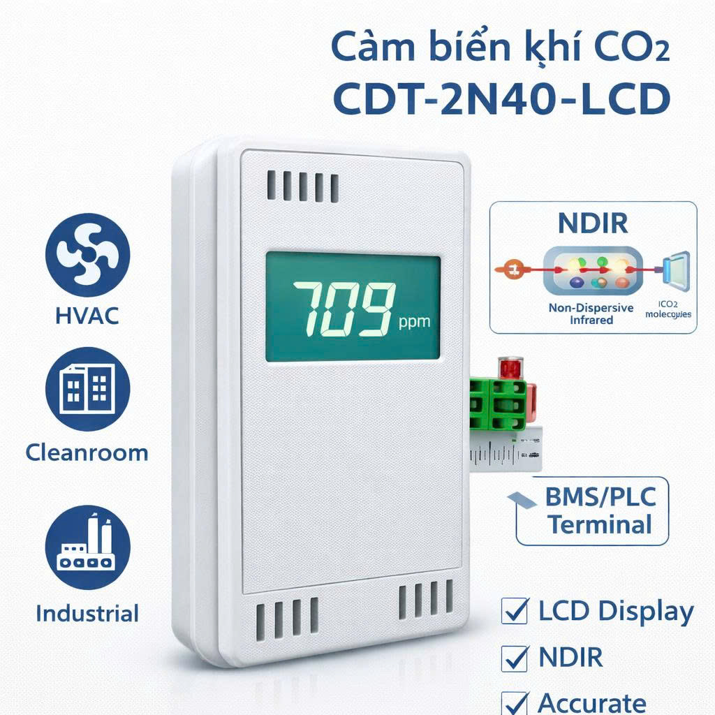 Cảm biến khí CO2_CDT-2N40-LCD