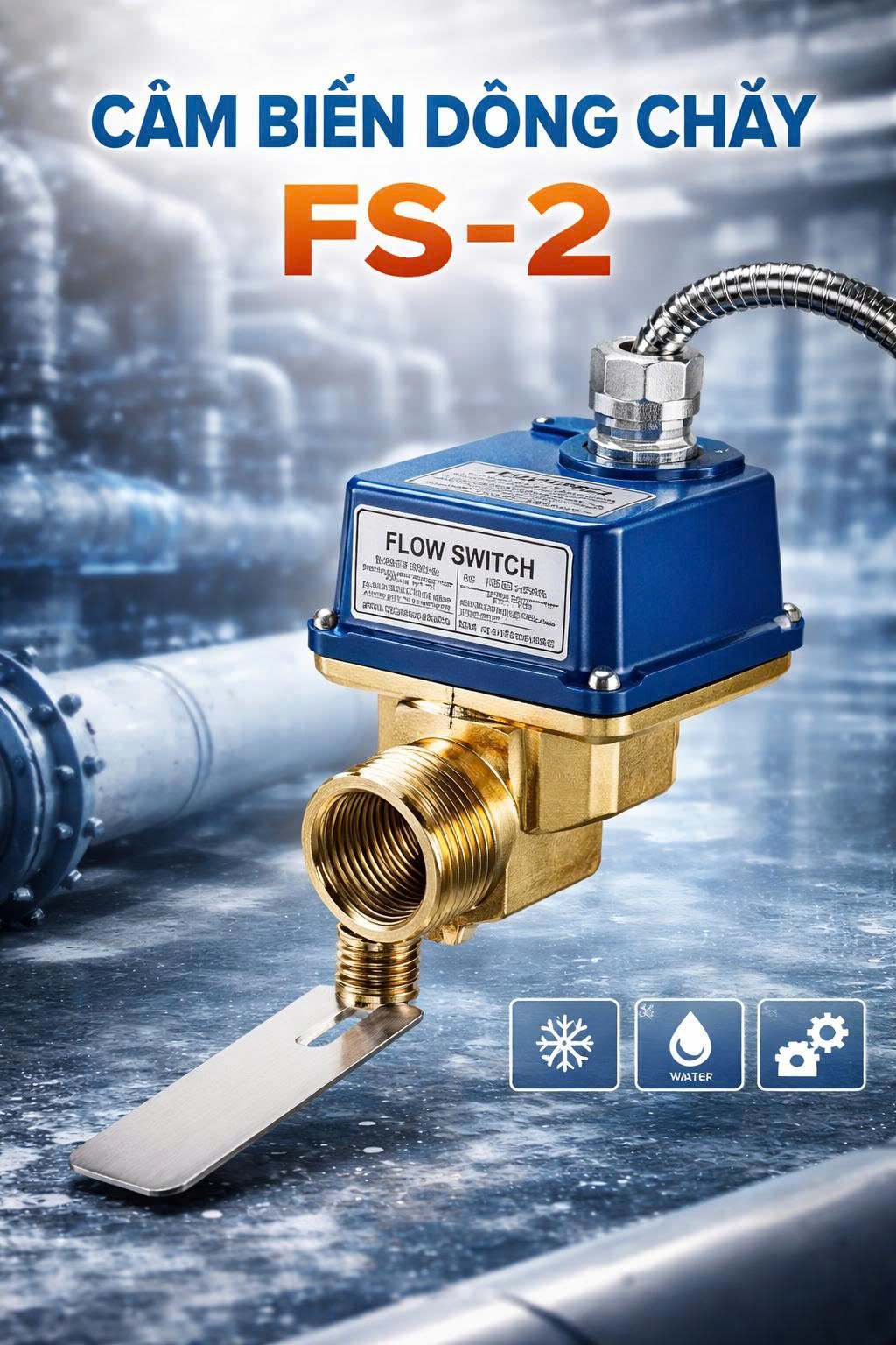 Cảm biến dòng chảy FS-2
