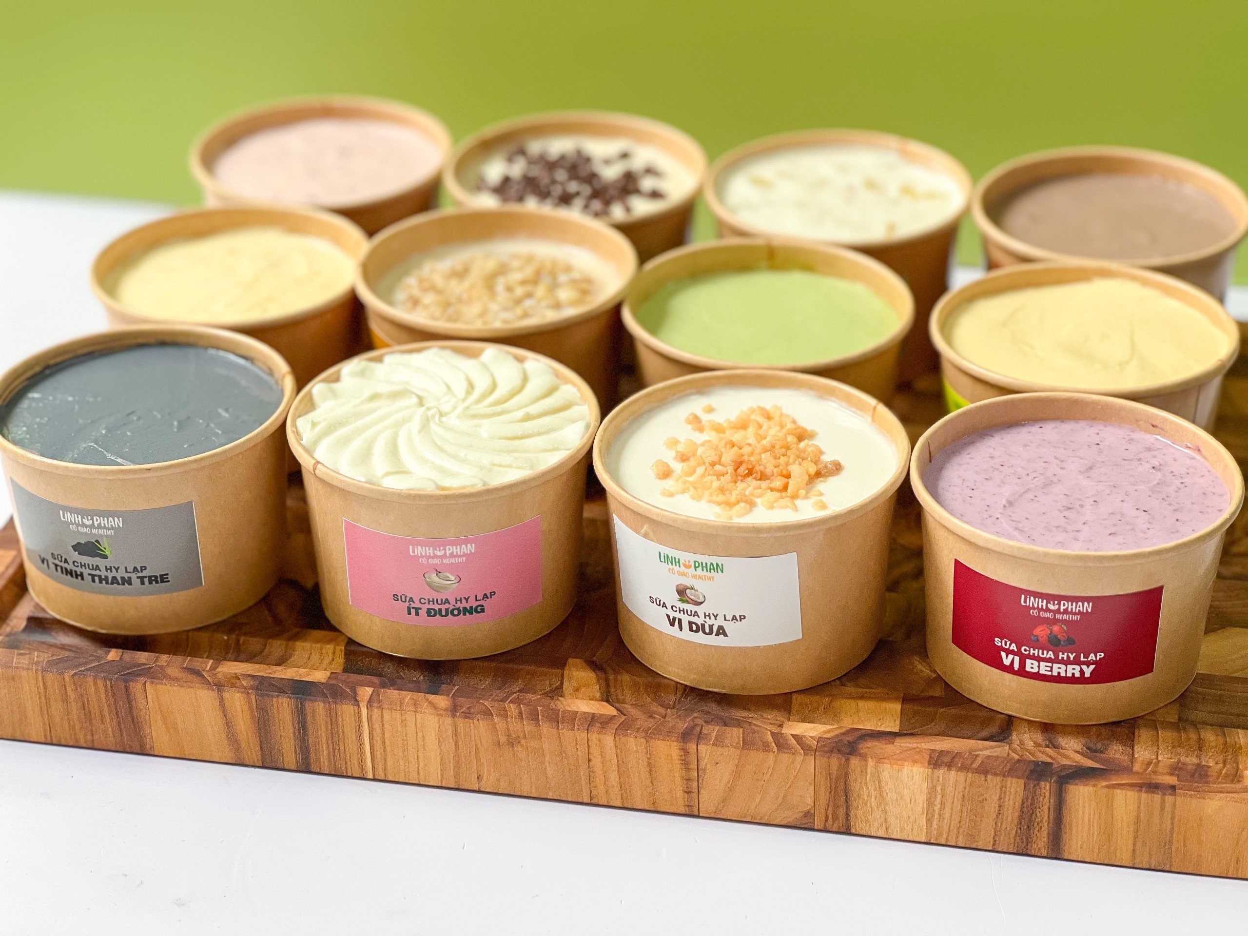 NGUYÊN LIỆU LỚP SỮA CHUA HY LẠP