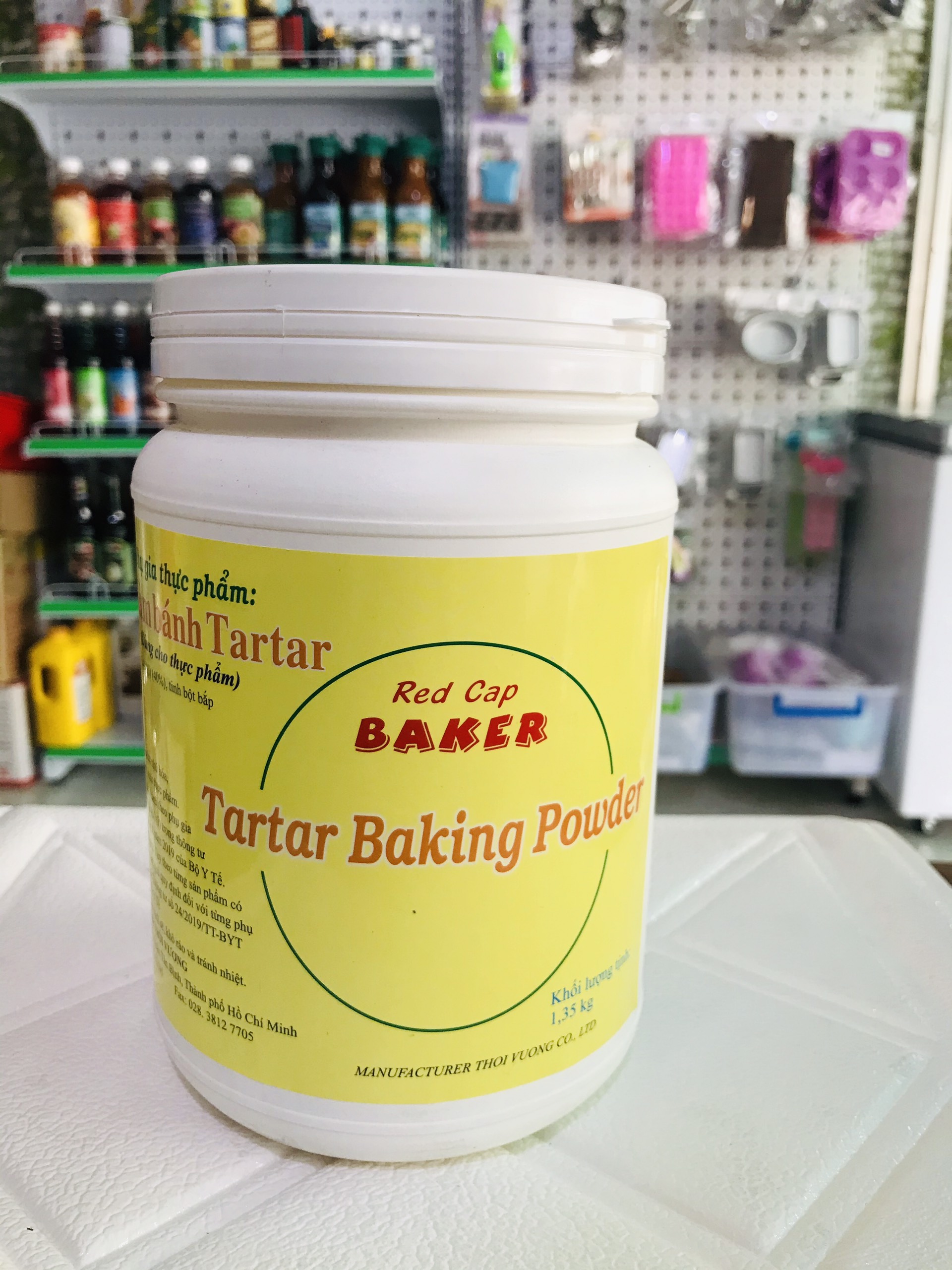 Bột tartar Red Cap Baker 50g