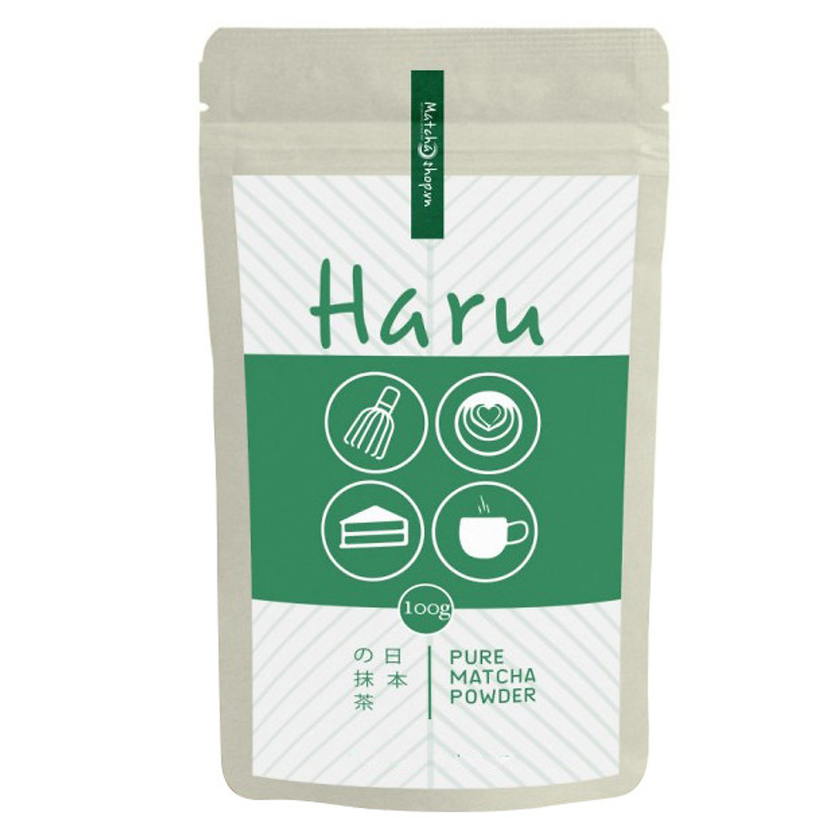 Bột Matcha Haru nhập khẩu Nhật Bản 100g (gói)