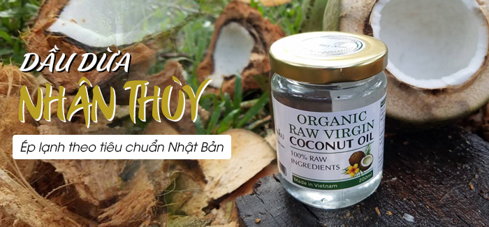 Dầu dừa ép lạnh Nhân Thùy 200ml