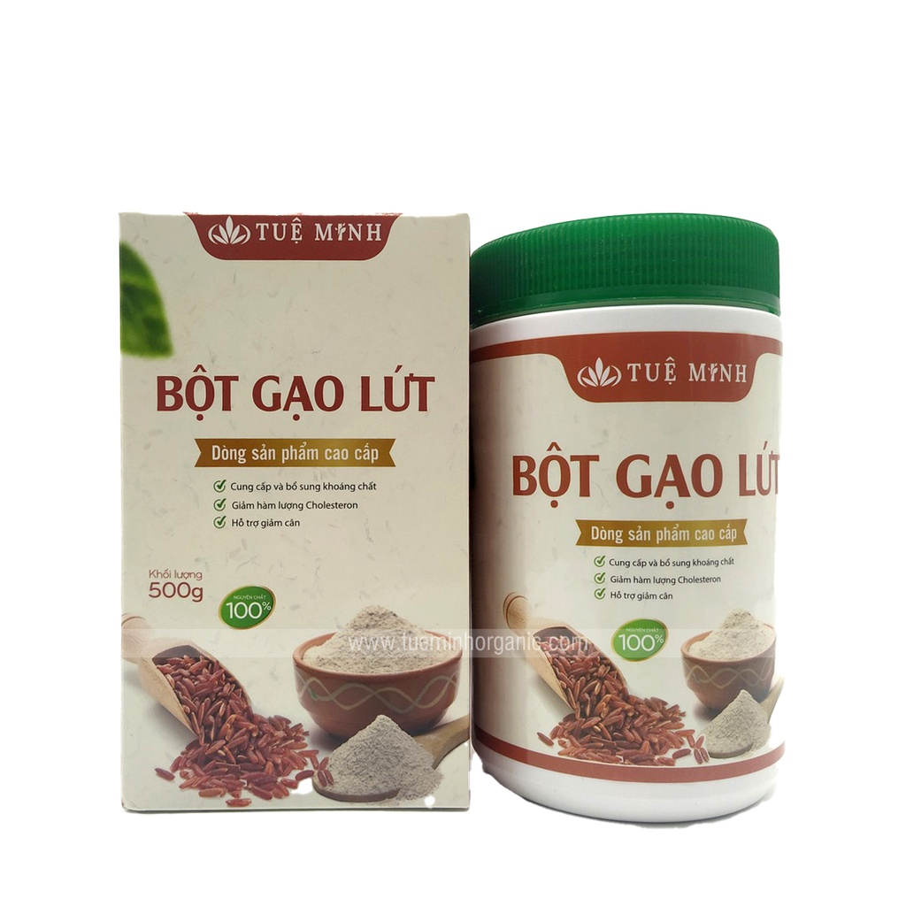 Bột gạo lứt huyết rồng Tuệ Minh 500g