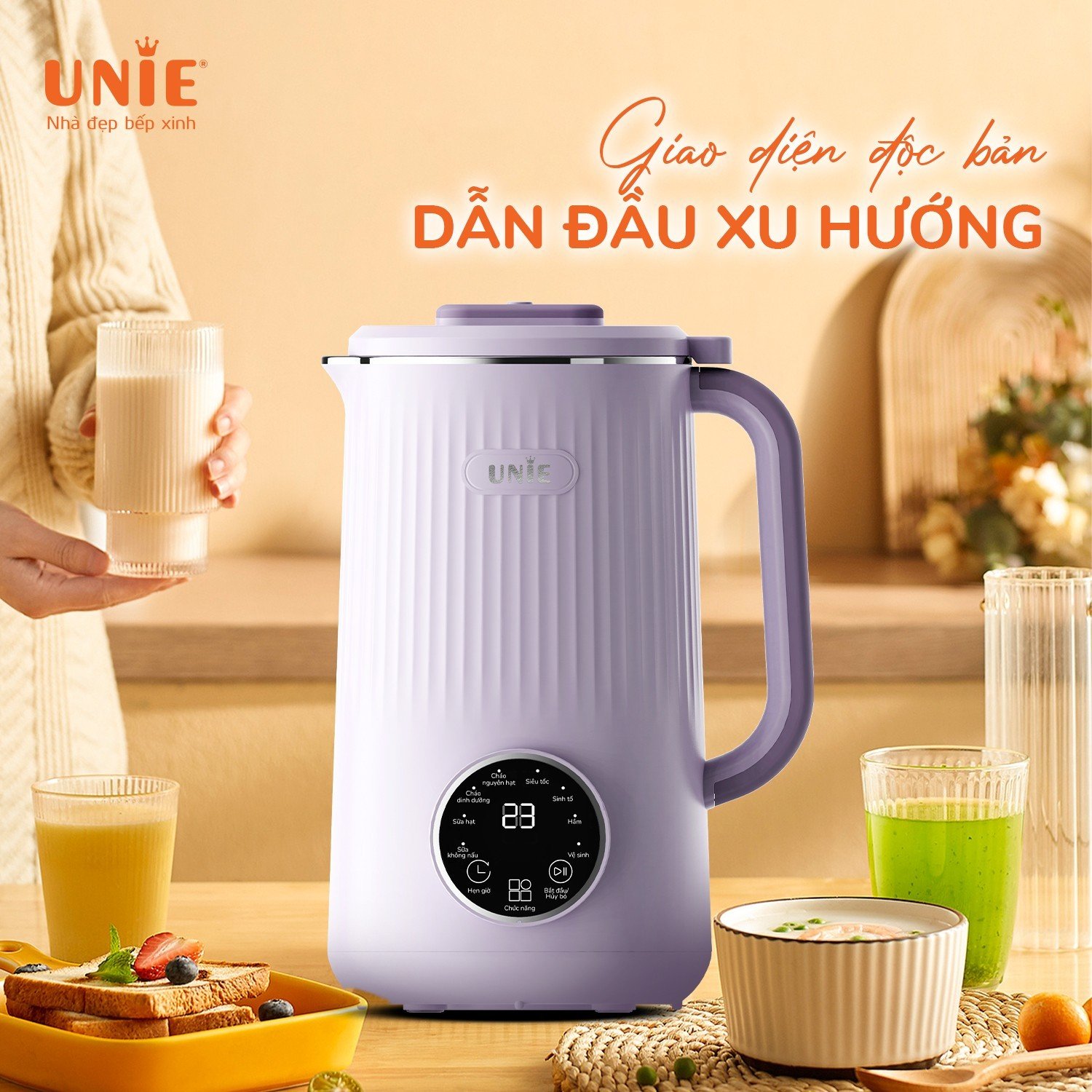 Máy làm sữa hạt Unie UMB10