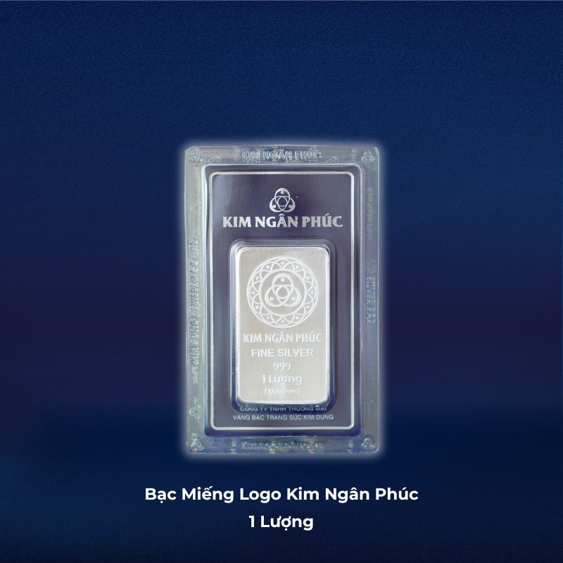 Bạc Miếng Logo Kim Ngân Phúc - 1 Lượng