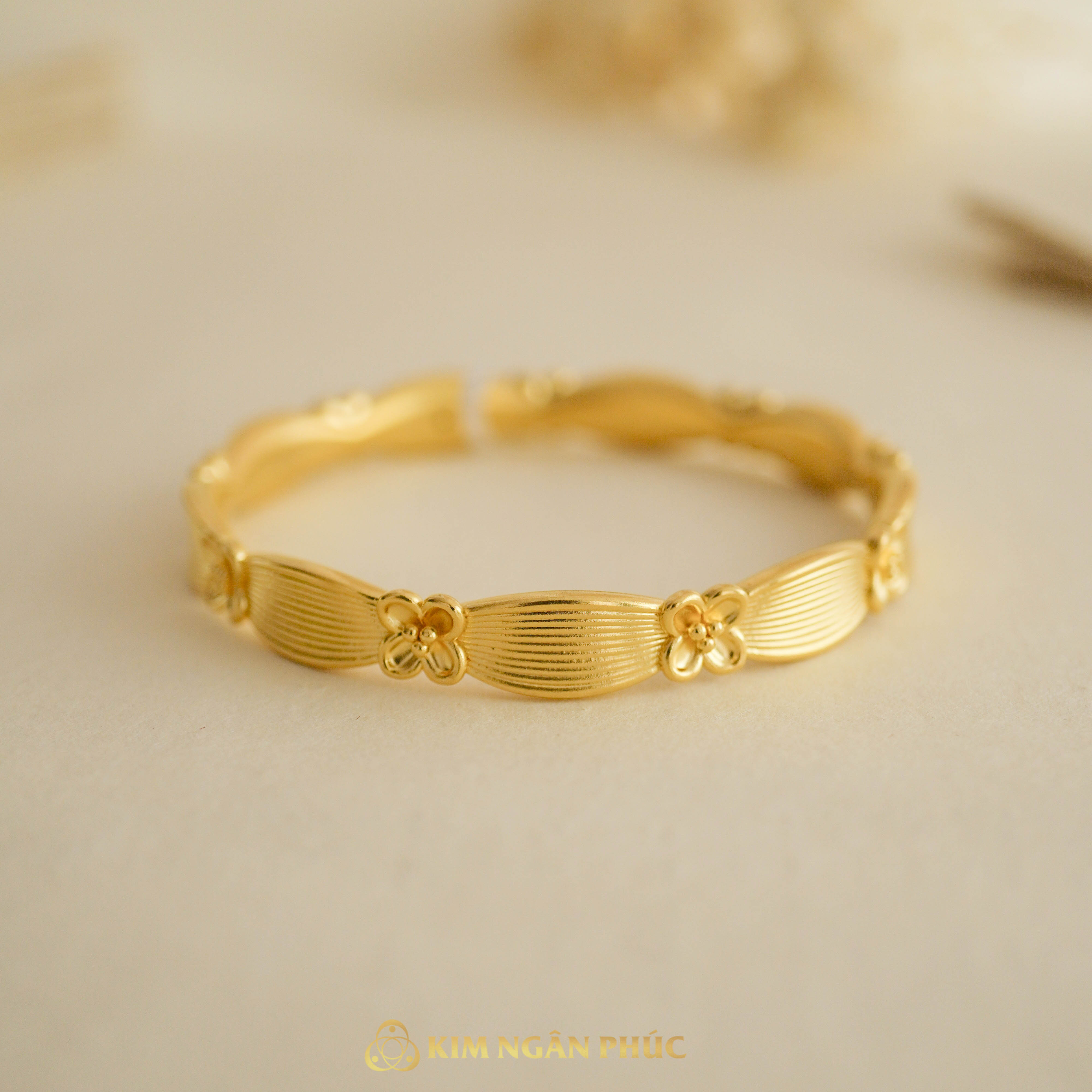 Lắc Tay Diệp Hoa Thanh Nhã 24k