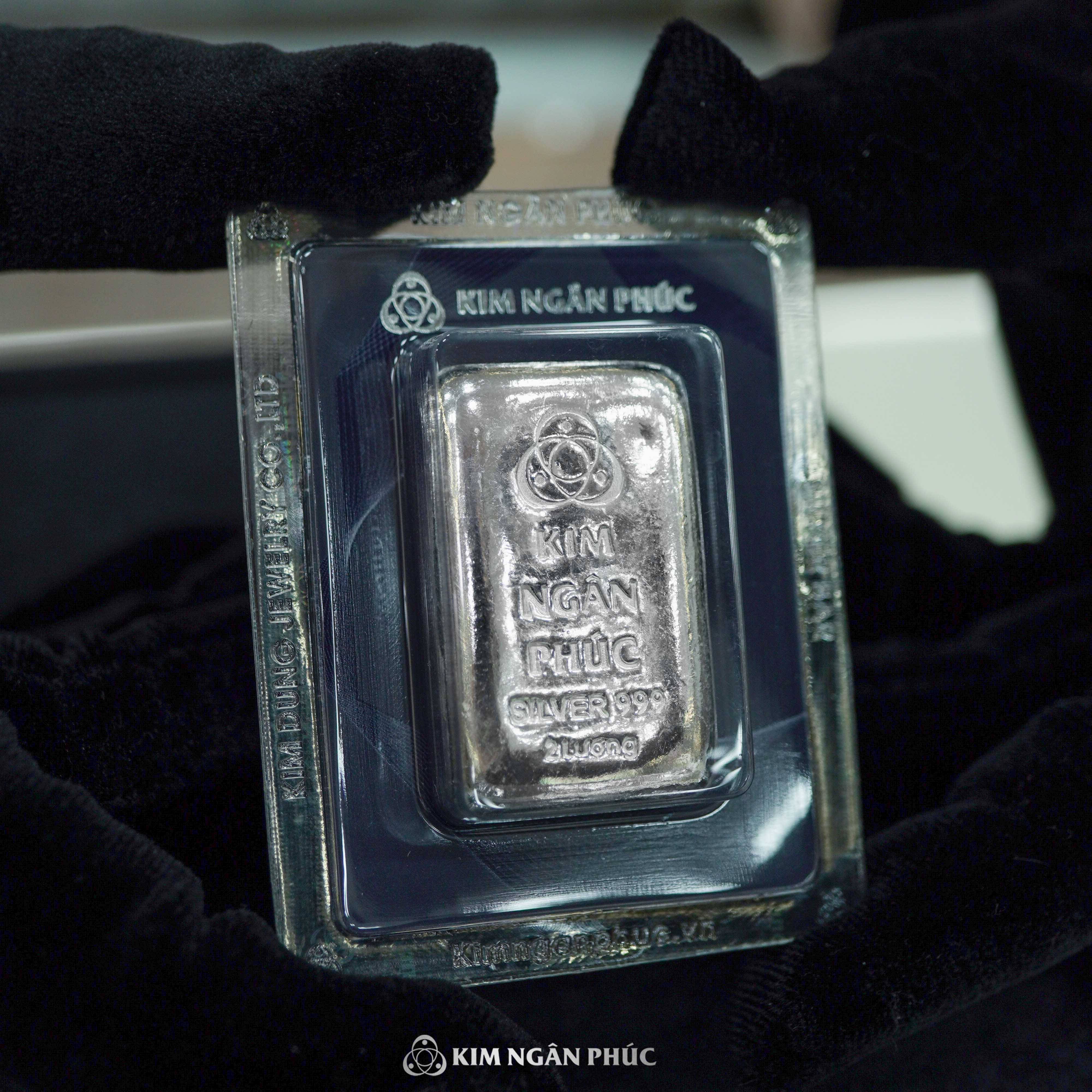 BẠC THỎI LƯỢNG KIM NGÂN PHÚC  - 2 LƯỢNG