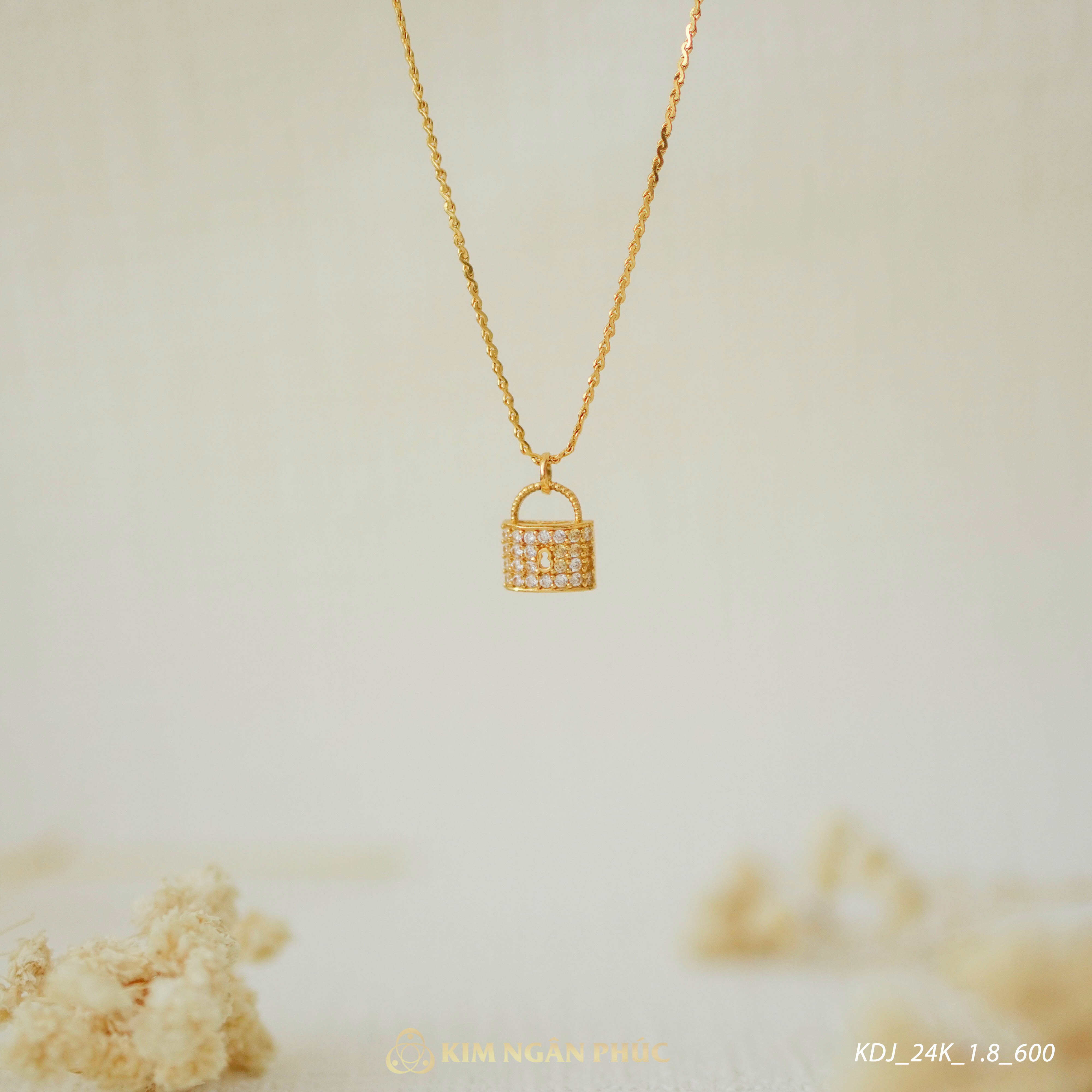 Dây chuyền Túi Xách 24k