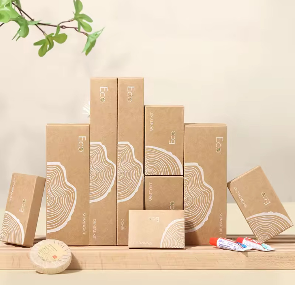 Bộ hộp giấy kraf nâu