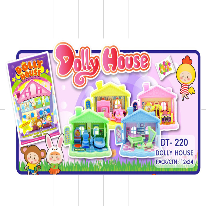 DOLLY HOUSE - Kẹo đồ chơi Ngôi nhà DT 220