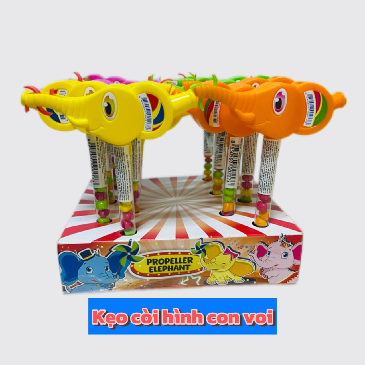 Kẹo còi hình con voi