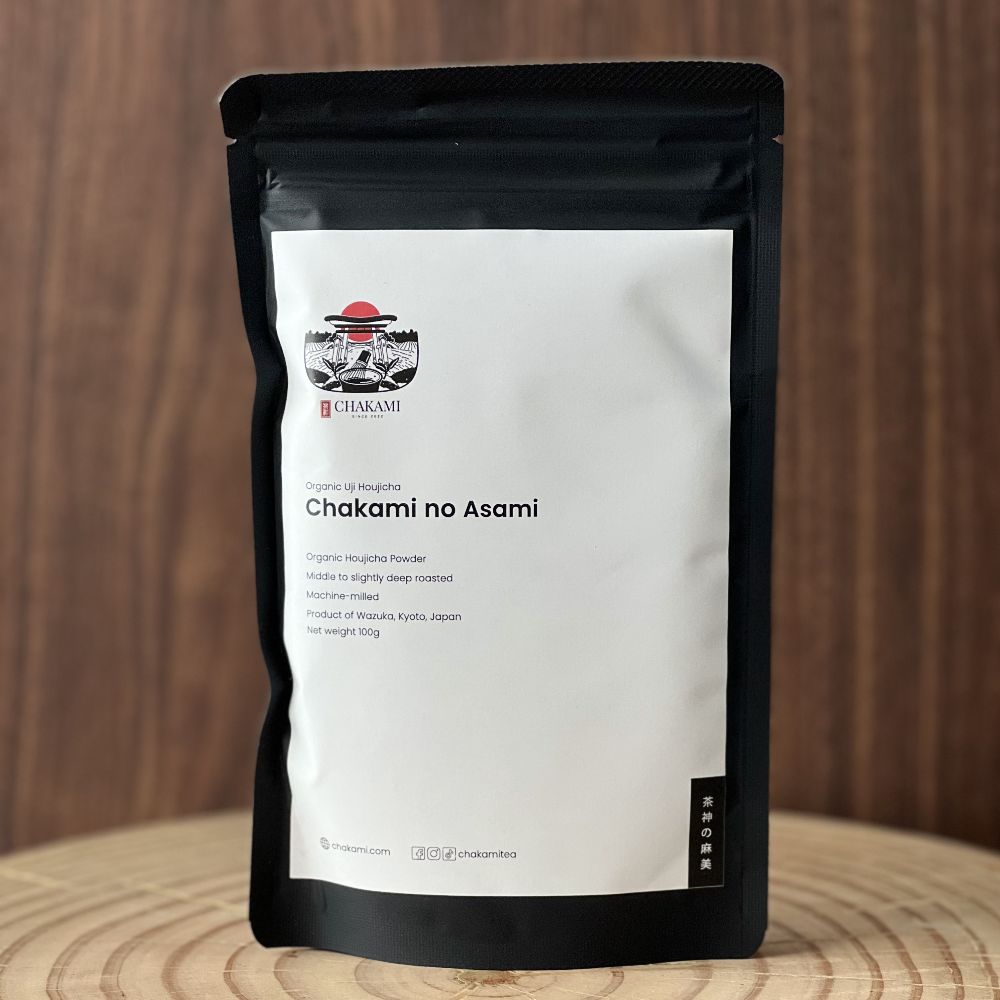 Bột Houjicha Uji Nhật Bản (Organic) - Chakami no Asami | Thu hoạch tại Kyoto, Nhật Bản