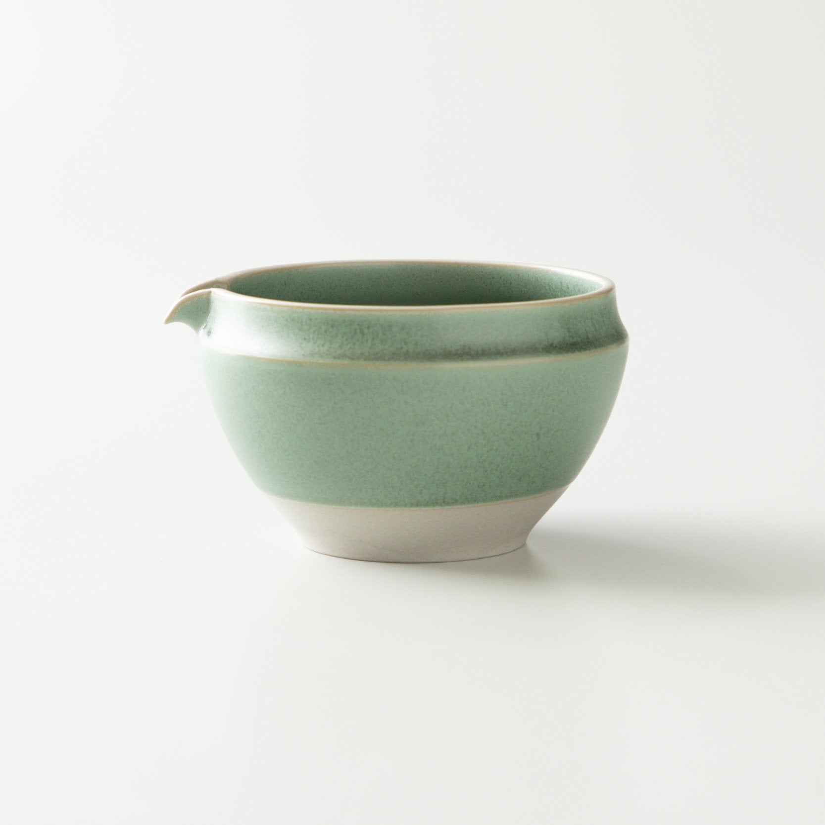 Bát ORIGAMI Katakuchi chawan sứ Liston cao cấp để pha matcha (100% Made in Japan)