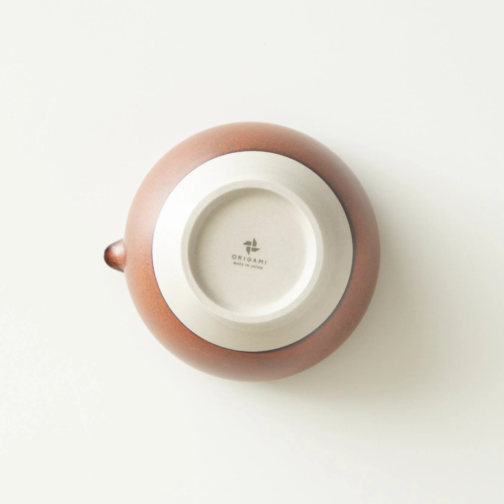 Bát ORIGAMI Katakuchi chawan sứ Liston cao cấp để pha matcha (100% Made in Japan)