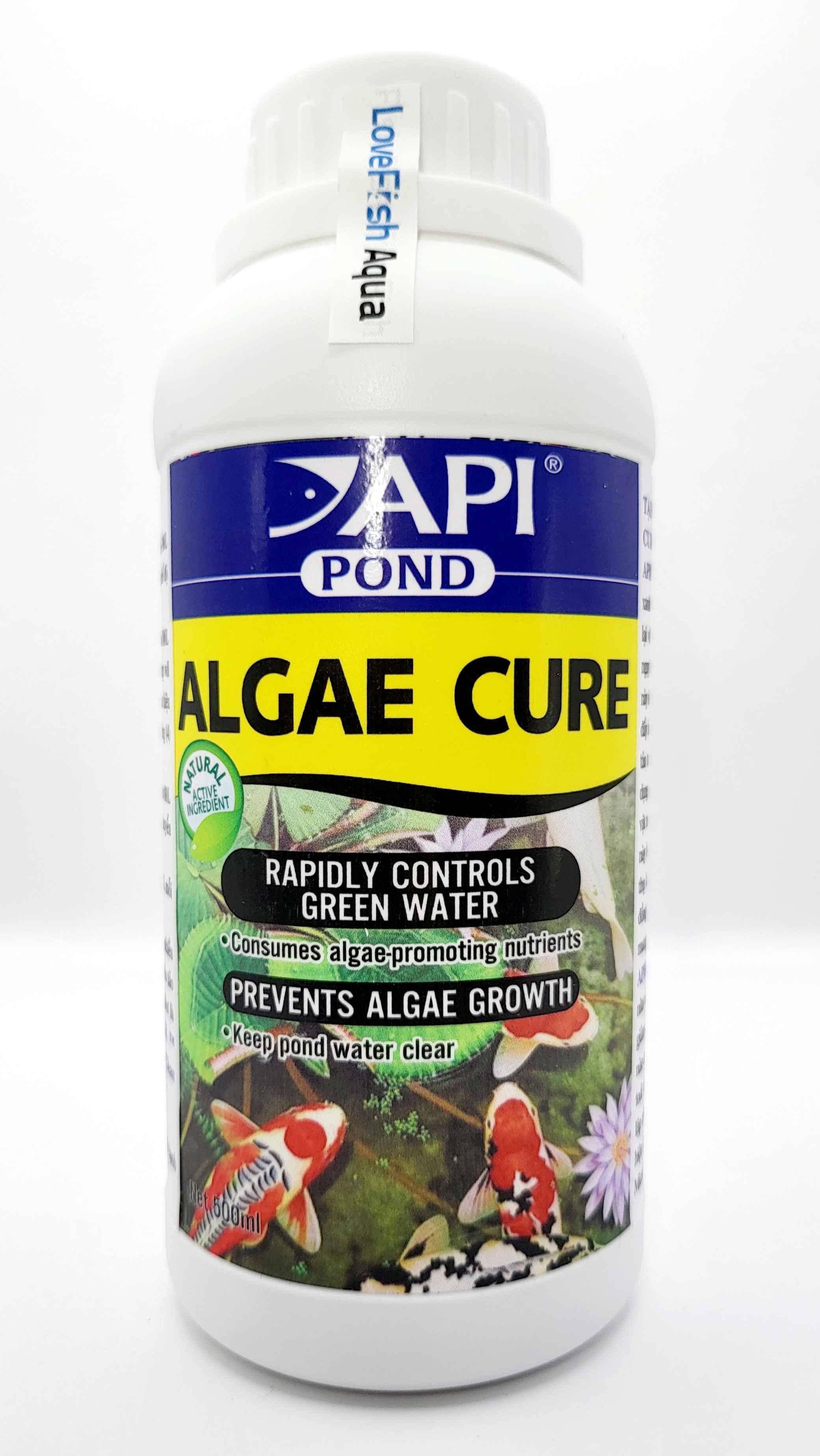 API - Algae Cure - Vi sinh ăn tảo Sống và kết tụ mây siêu trong, tiêu hao NO3 & PO4 nước Ngọt & Mặn