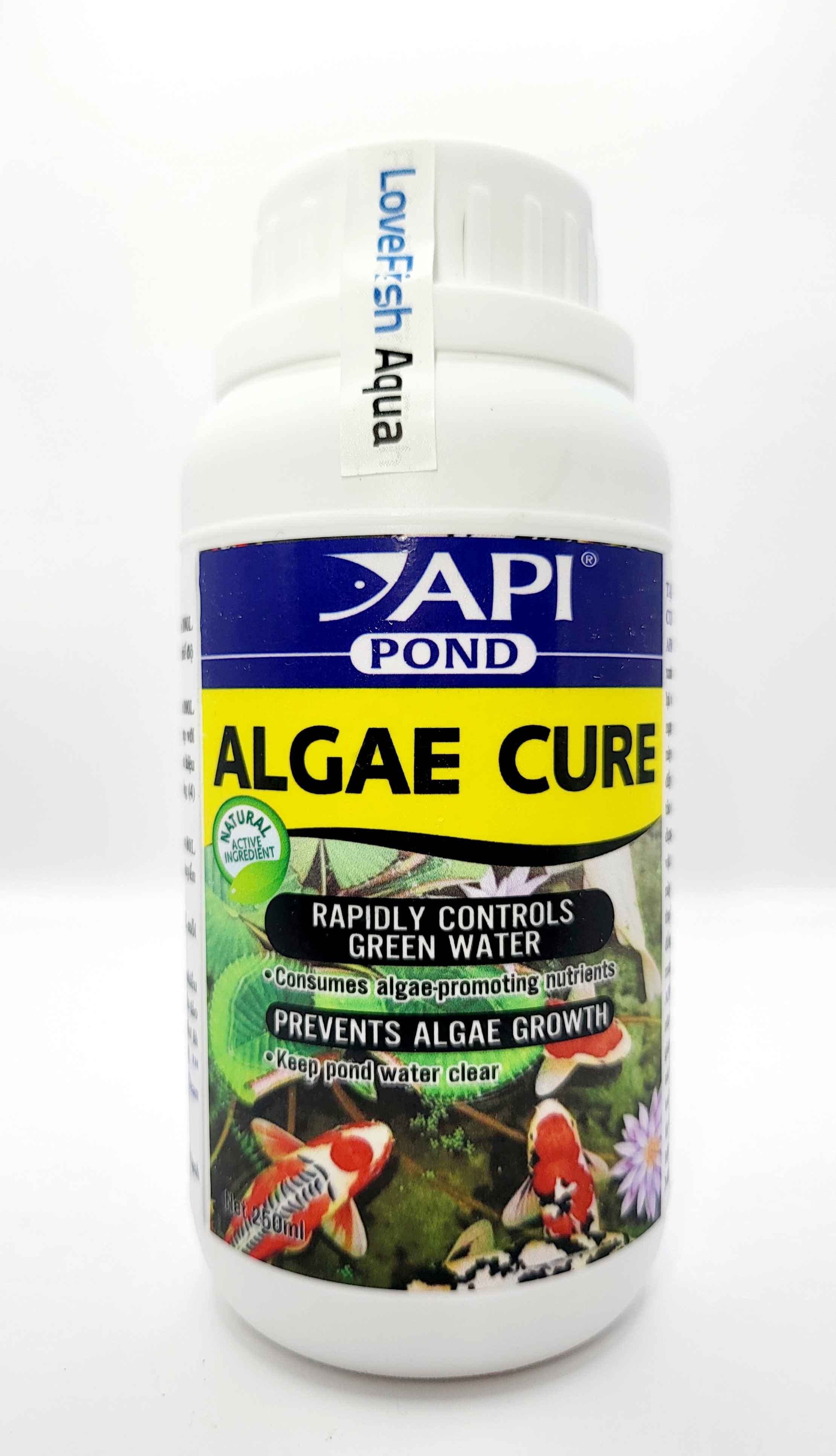 API - Algae Cure - Vi sinh ăn tảo Sống và kết tụ mây siêu trong, tiêu hao NO3 & PO4 nước Ngọt & Mặn