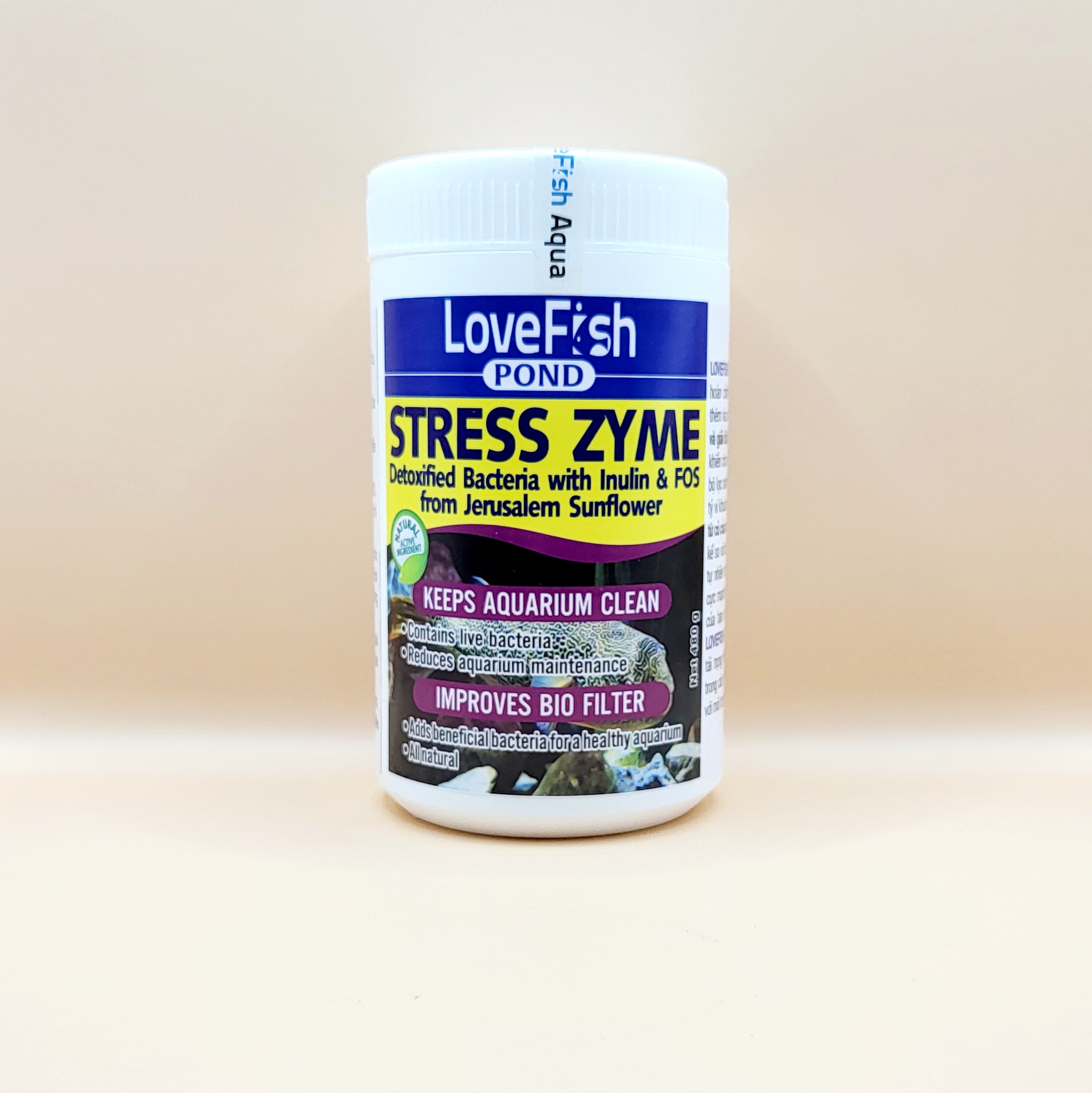 LoveFish - Stress Zyme - Vi sinh điều hòa nước