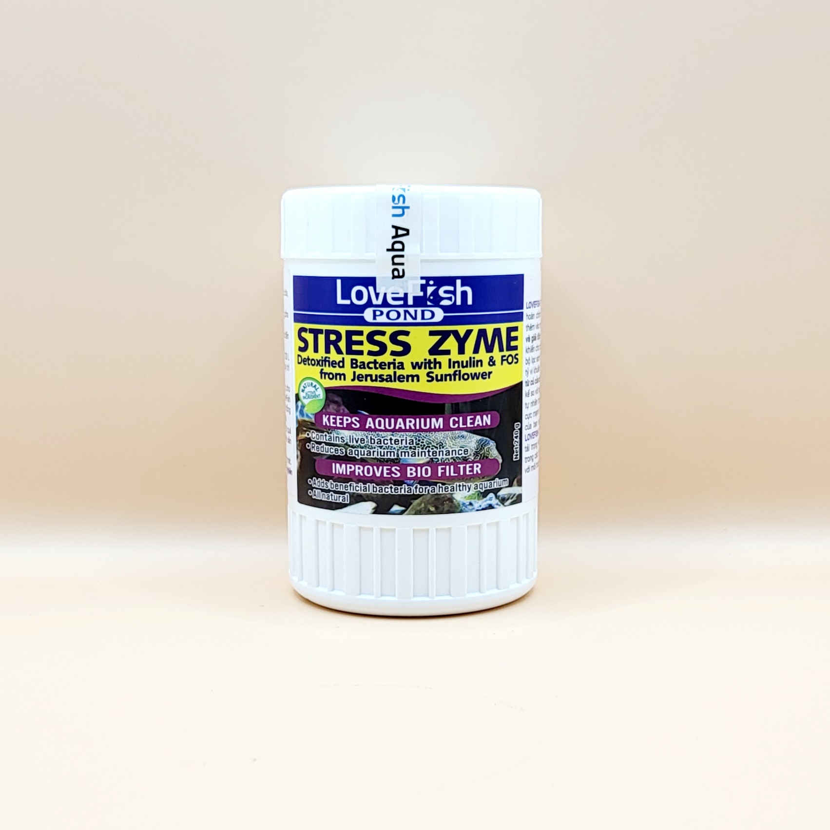 LoveFish - Stress Zyme - Vi sinh điều hòa nước