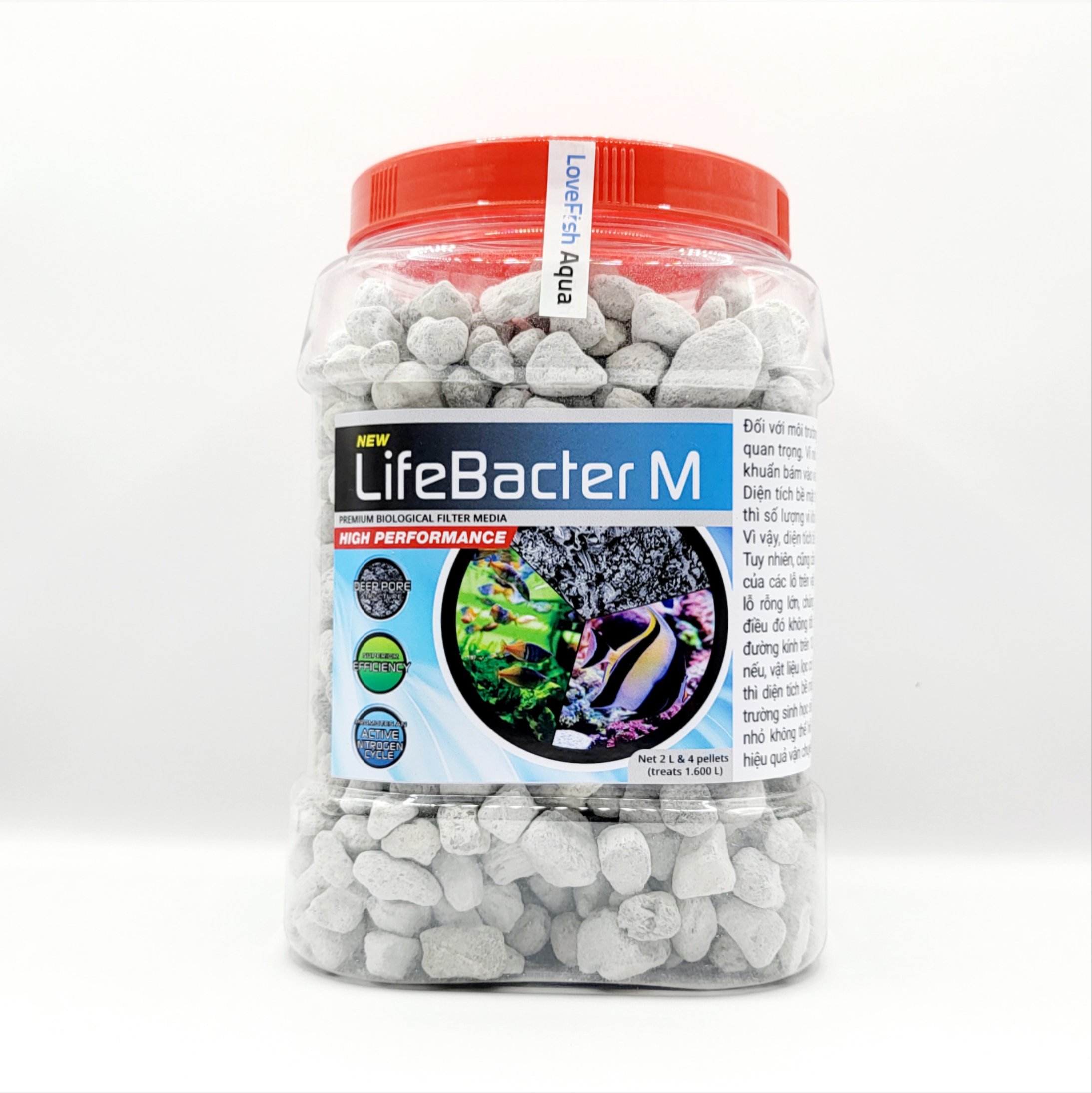 LifeBacter M - Vật liệu lọc sinh học size Trung HỮU DỤNG  NHẤT