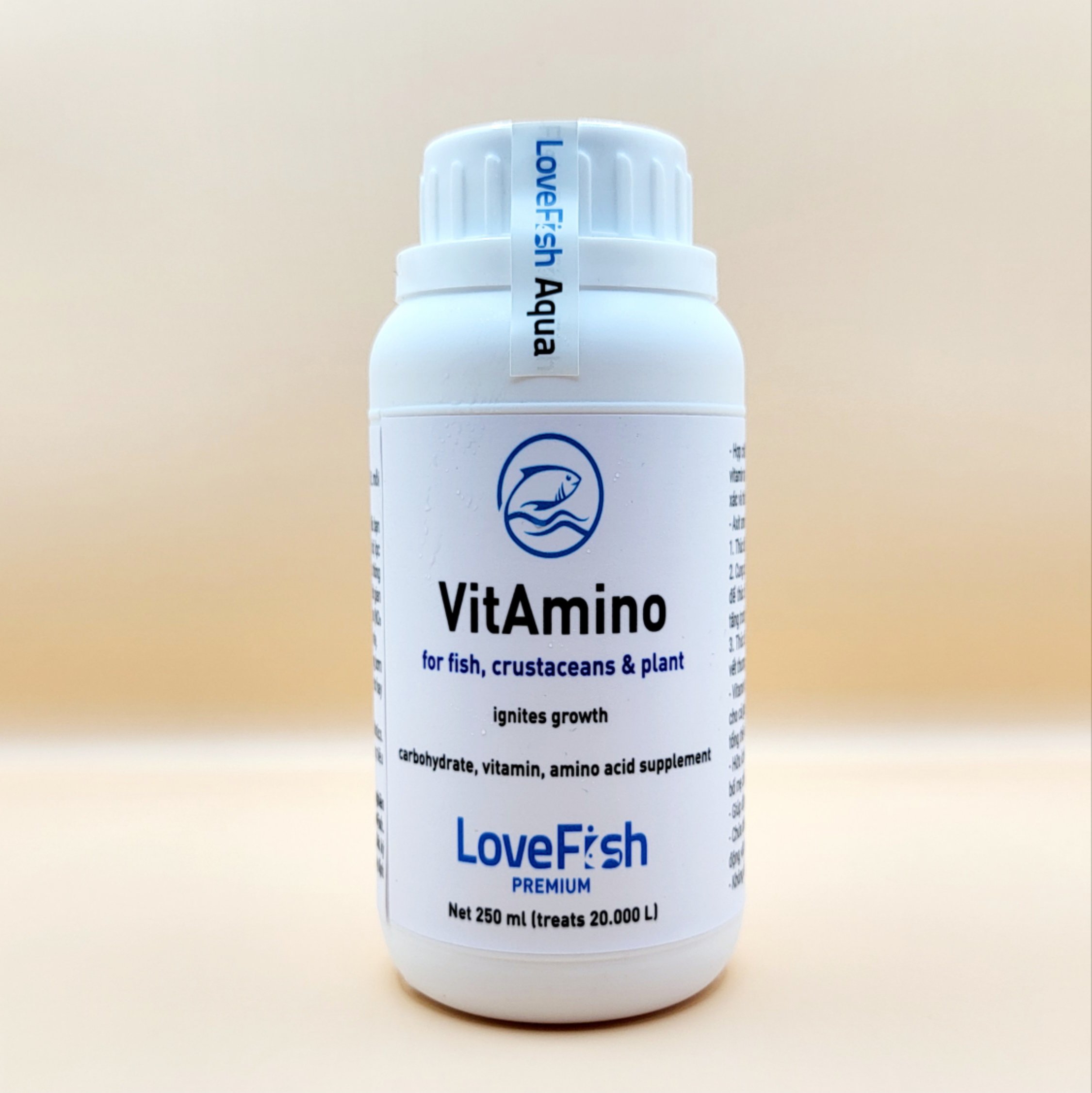LoveFish Premium - VitAmino - Bổ sung axit amin, vitamin, men probiotics cho cá và cây thủy sinh