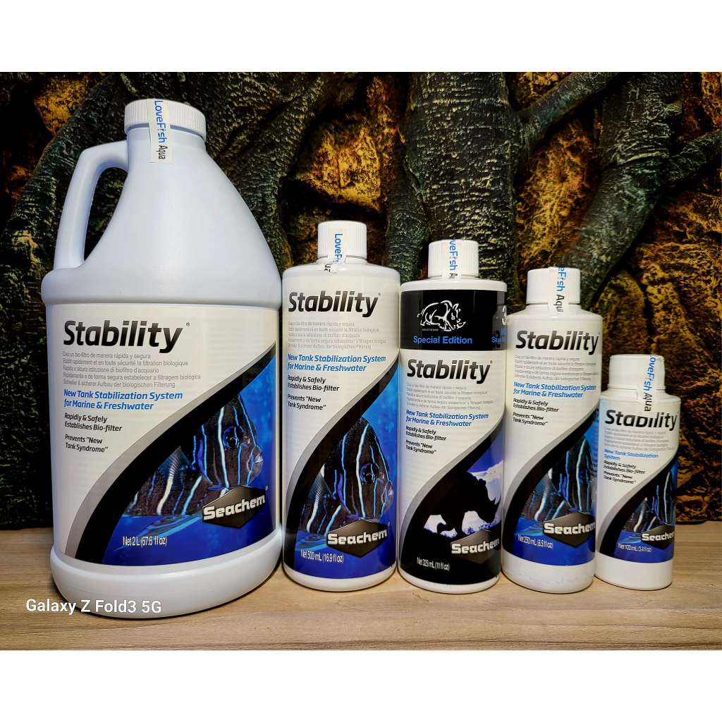 Seachem-  Stability - Vi sinh khử Nito cho bể cá nước ngọt & mặn