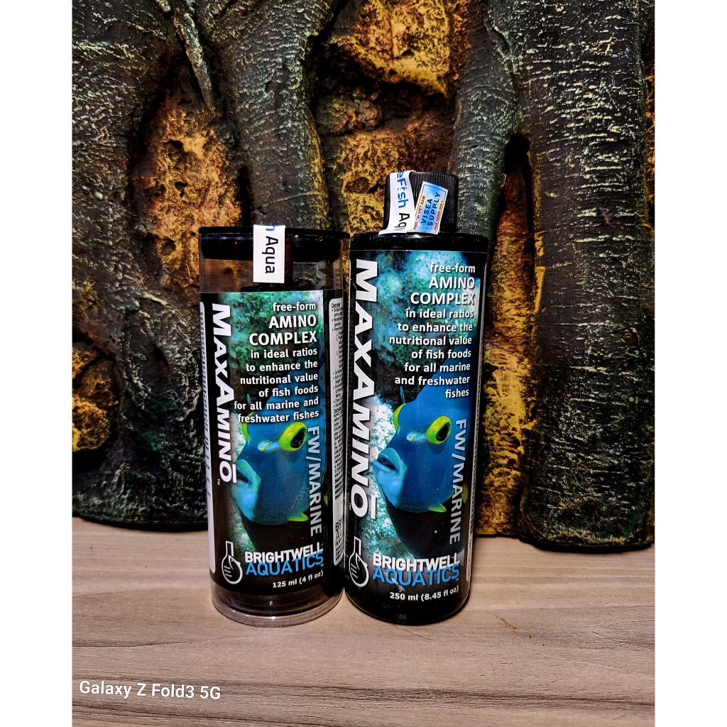 Brightwell Aquatics-MaxAmino-Cung cấp 20 axit amin cho cá cảnh ngọt & mặn