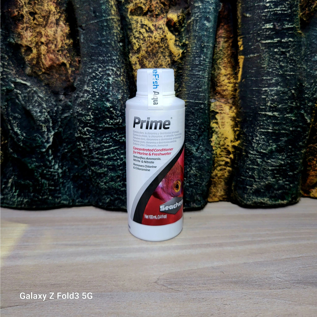 Seachem - Prime - Khử độc Clo, Cloramin, kim loại nặng & amina, nitrit, nitrat