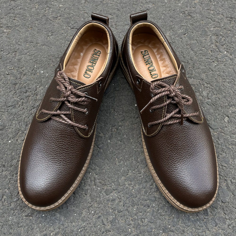 Giày nam da bò đế cao su CS4060 phiên bản mới