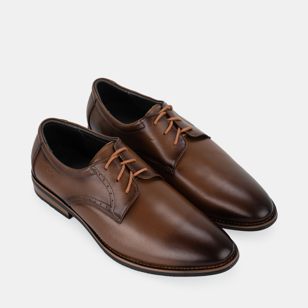 Giày Tây SPH427 Buộc Dây Da Bò