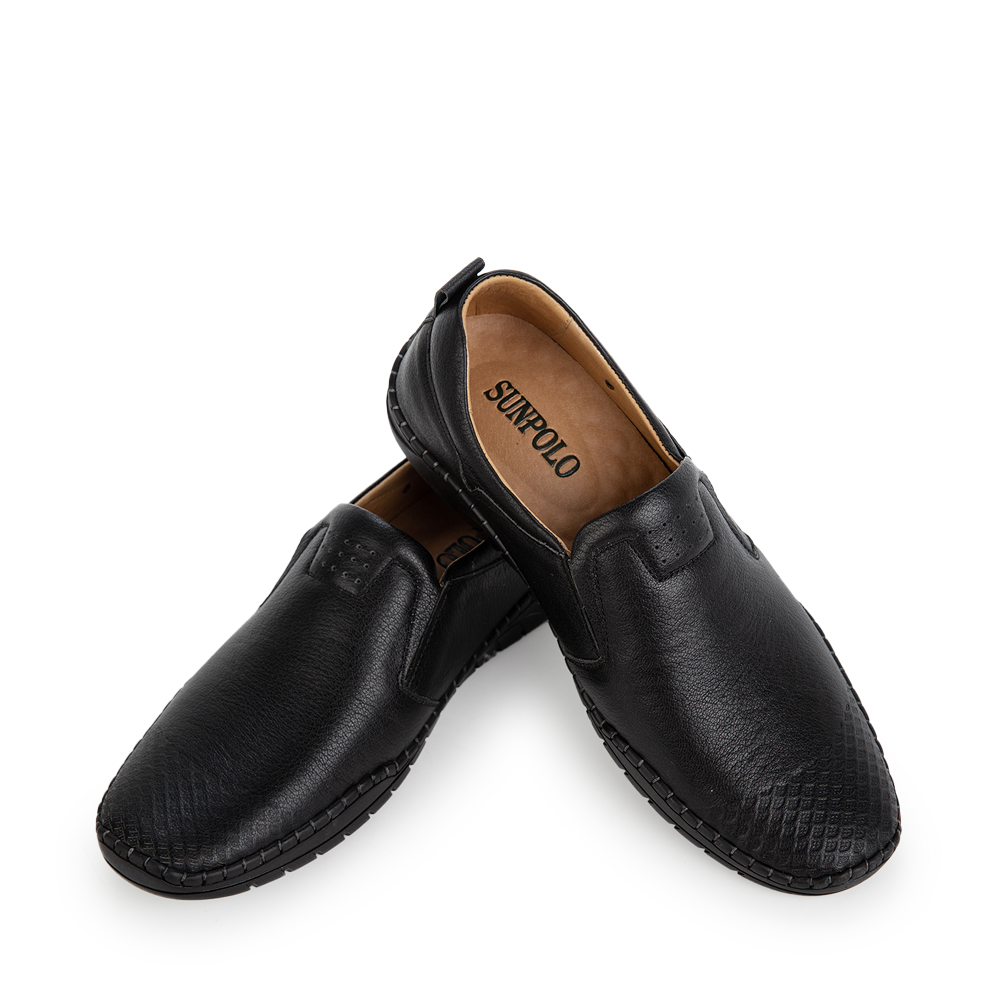 Giày lười nam CS5054 da bò êm nhẹ