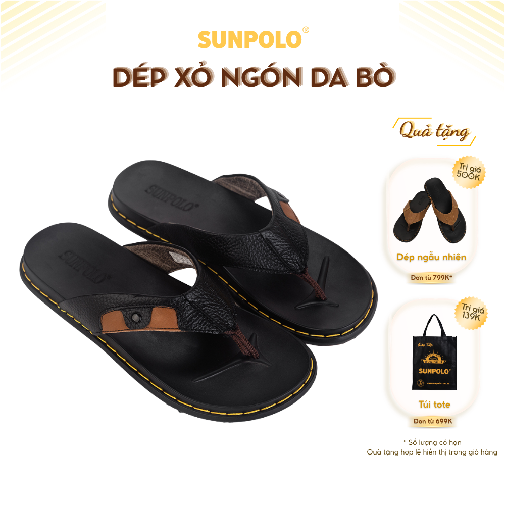 Dép kẹp nam KEP026 Da Bò
