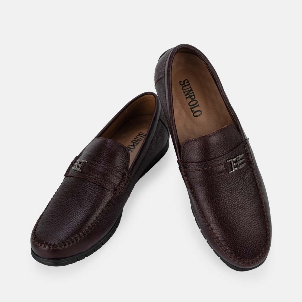 Giày Mọi nam MU2516 Da Bò