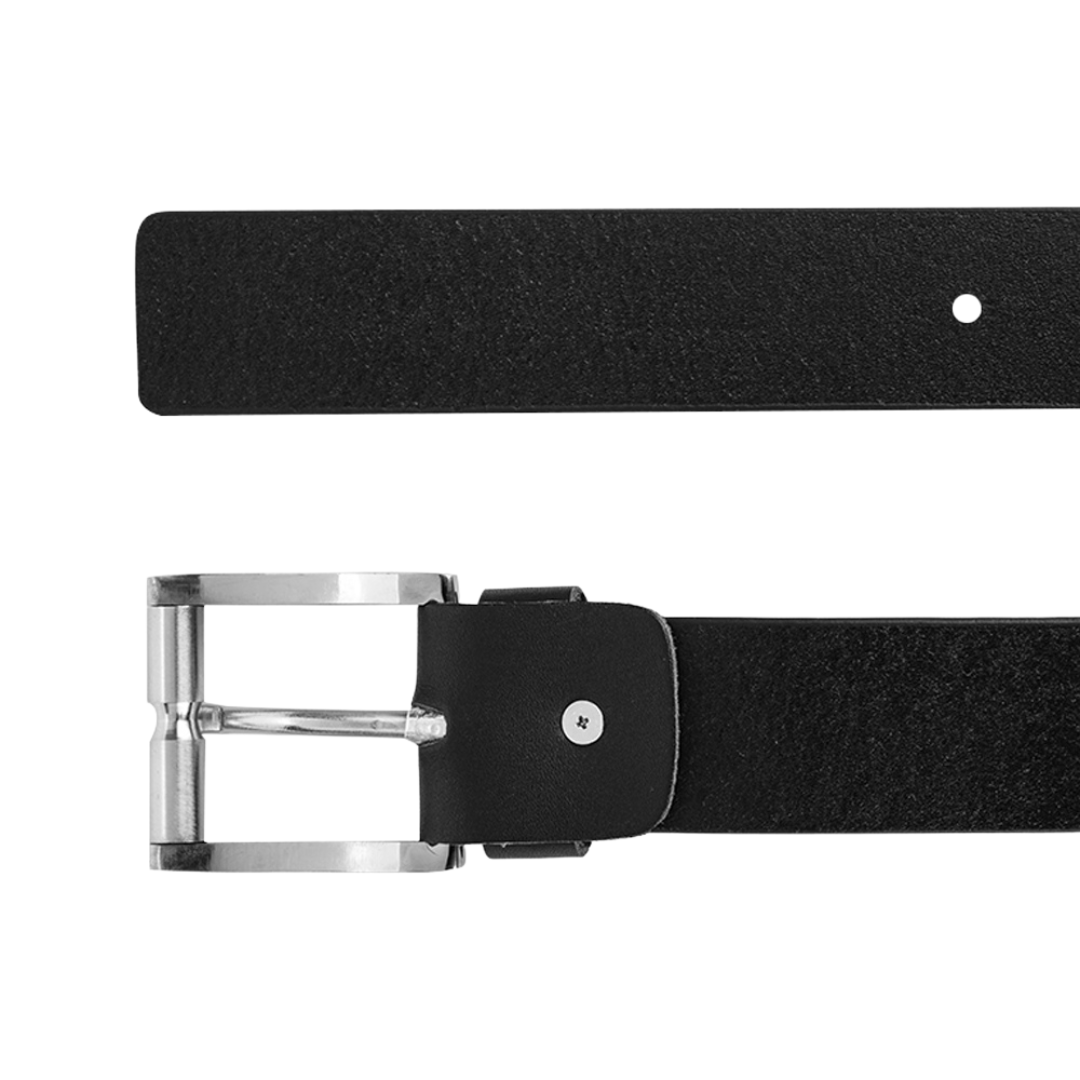 Dây nịt nam da bò BELT03 đầu khóa kim xỏ lỗ