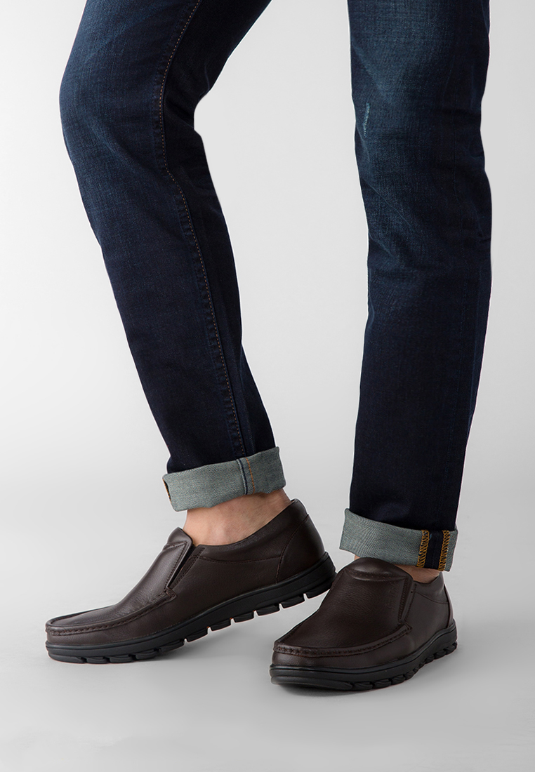 Giày Mọi Nam MU1731DN Da Bò