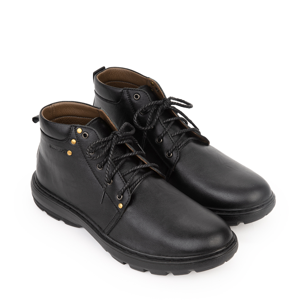 Giày Boot nam BOOT06 da bò Chunky Boots
