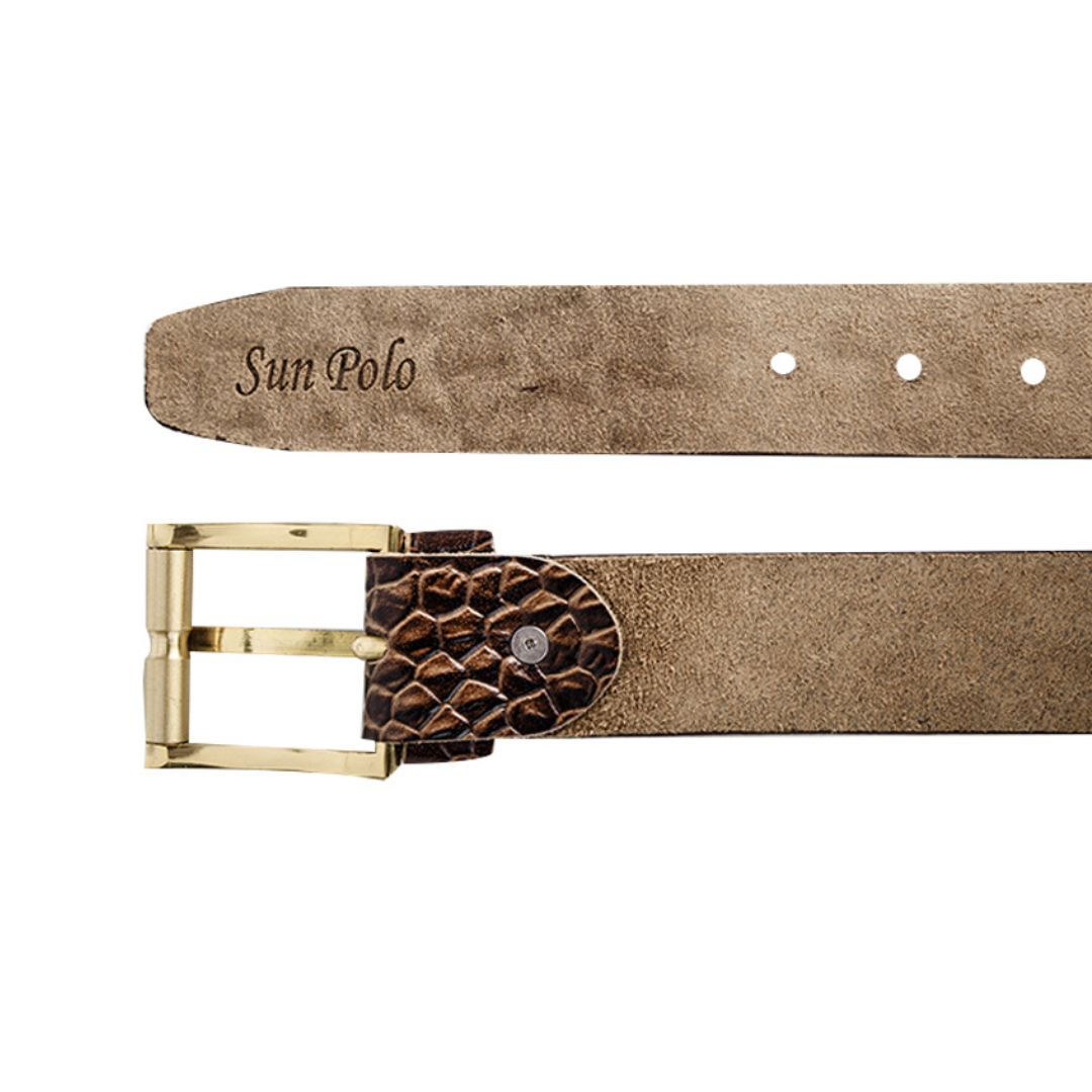 Dây nịt nam da bò BELT07 có 3 phiên bản màu