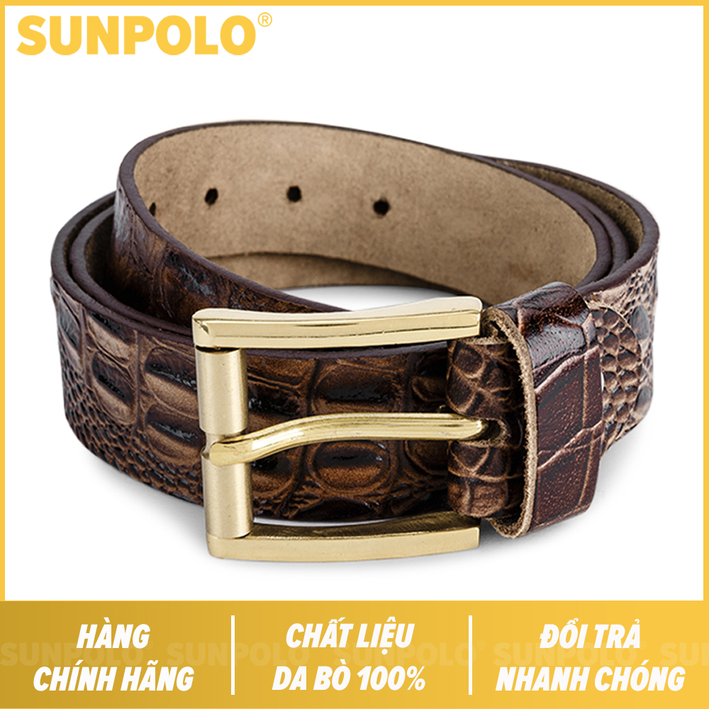 Dây nịt nam da bò BS07DNB có 3 phiên bản màu