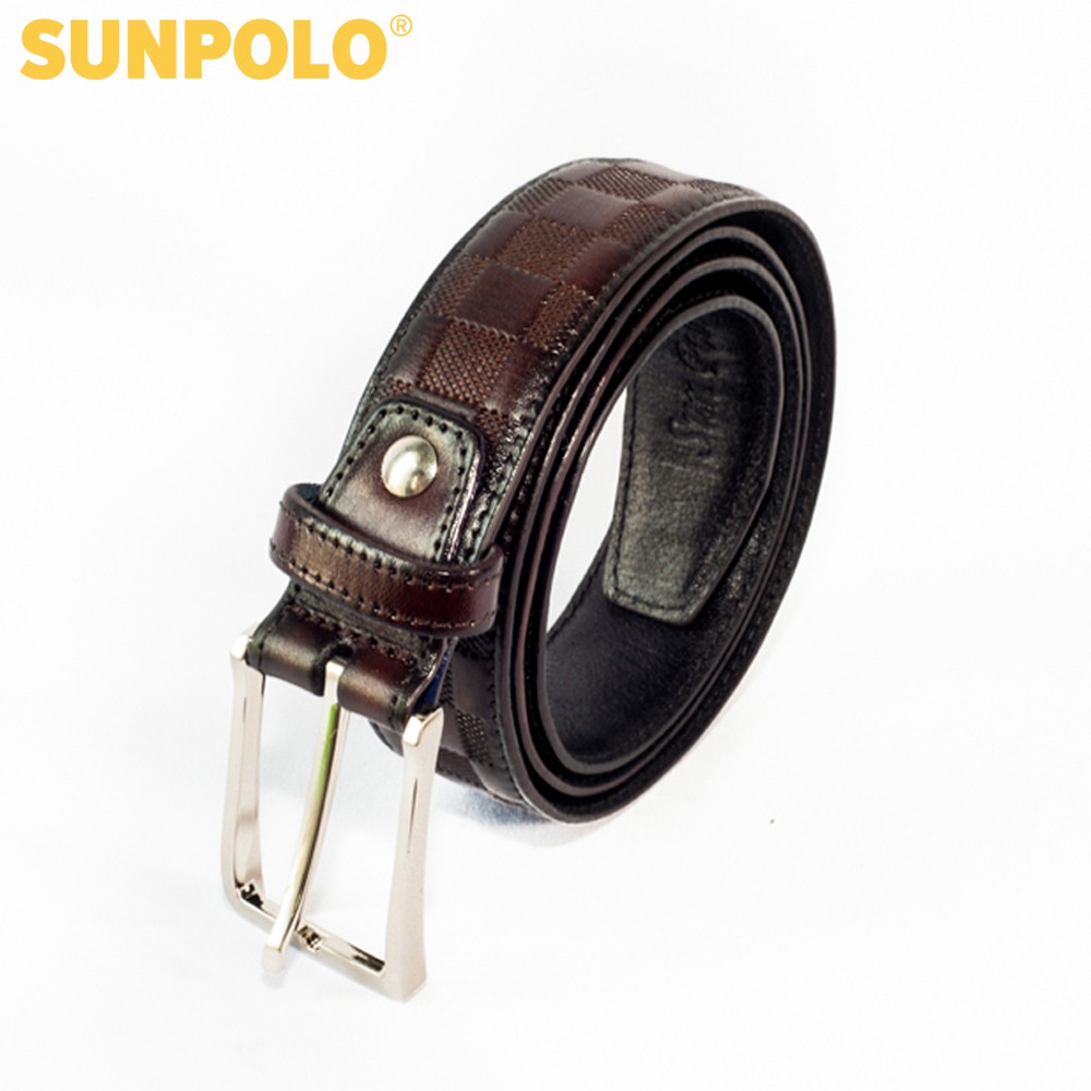 Thắt Lưng Nam Da Bò BSMK27 Nâu