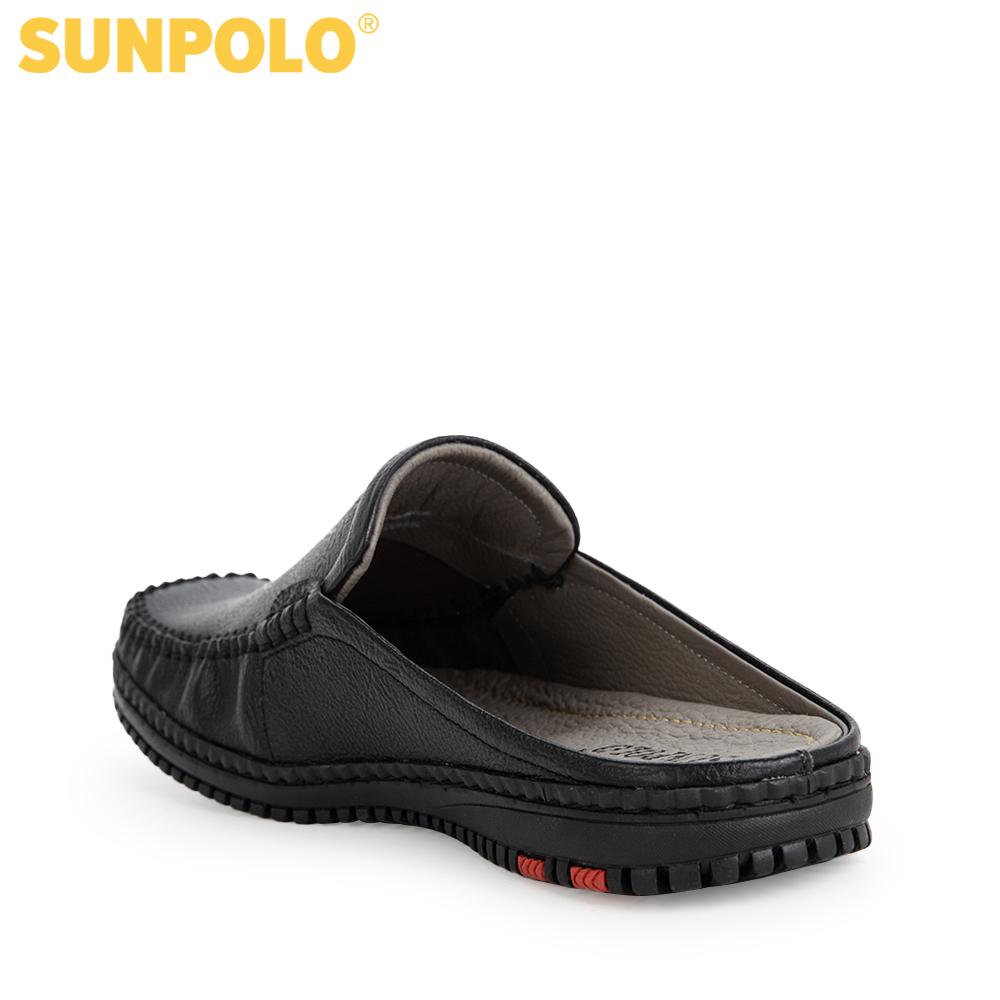 Dép sapo Giày sục da bò đế cao su SPO322