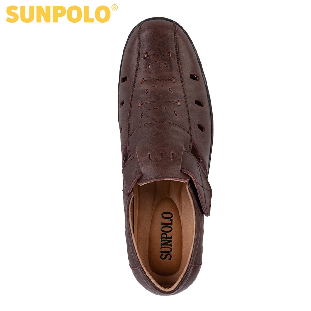 Giày Rọ Nam Da Bò Cao Cấp SUNPOLO STA682
