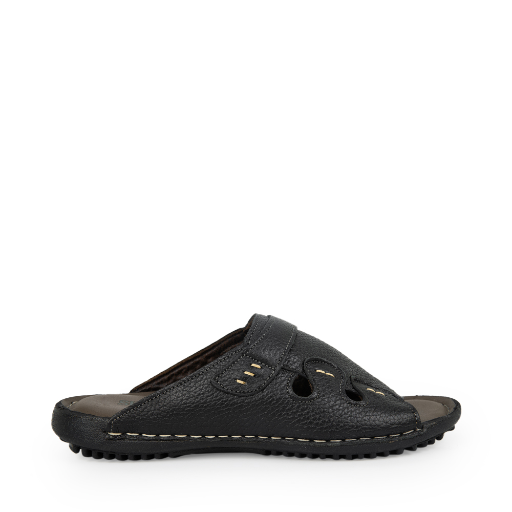 Dép Quai Ngang Nam DQN018 Da Bò Cao Cấp