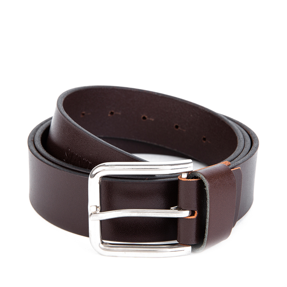 Dây nịt nam BS33DN da bò SUNPOLO Đen Nâu