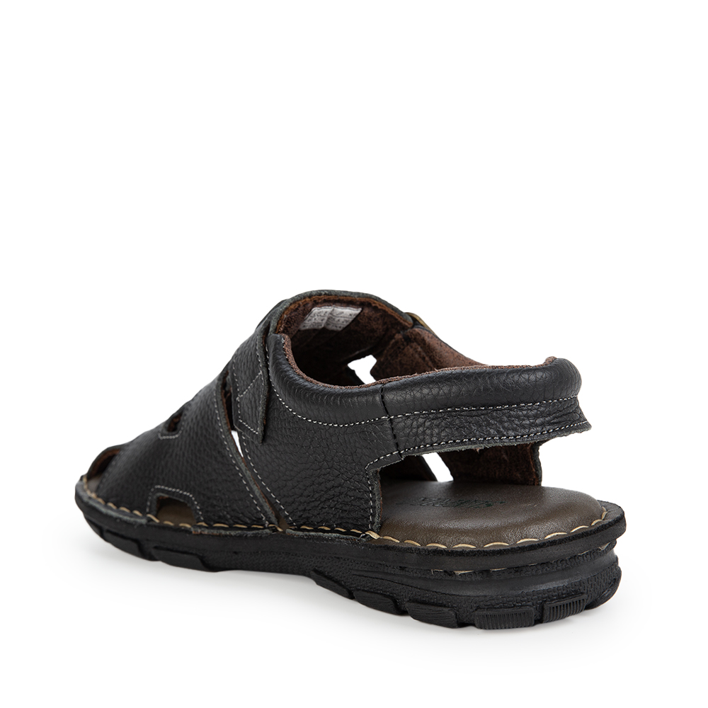 Sandals Bít Mũi SDA020 Da Bò Cao Cấp