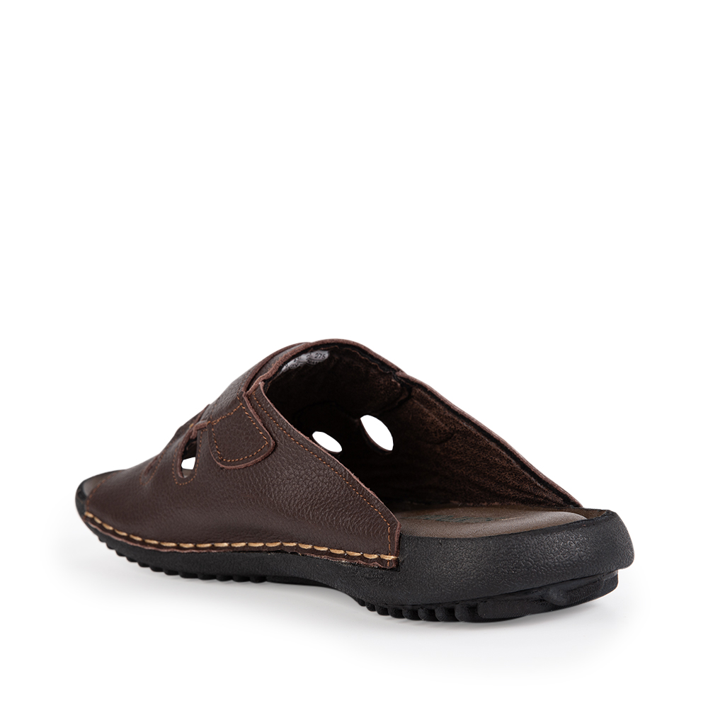 Dép Quai Ngang Nam DQN018 Da Bò Cao Cấp